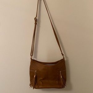 Brown crossbody purse